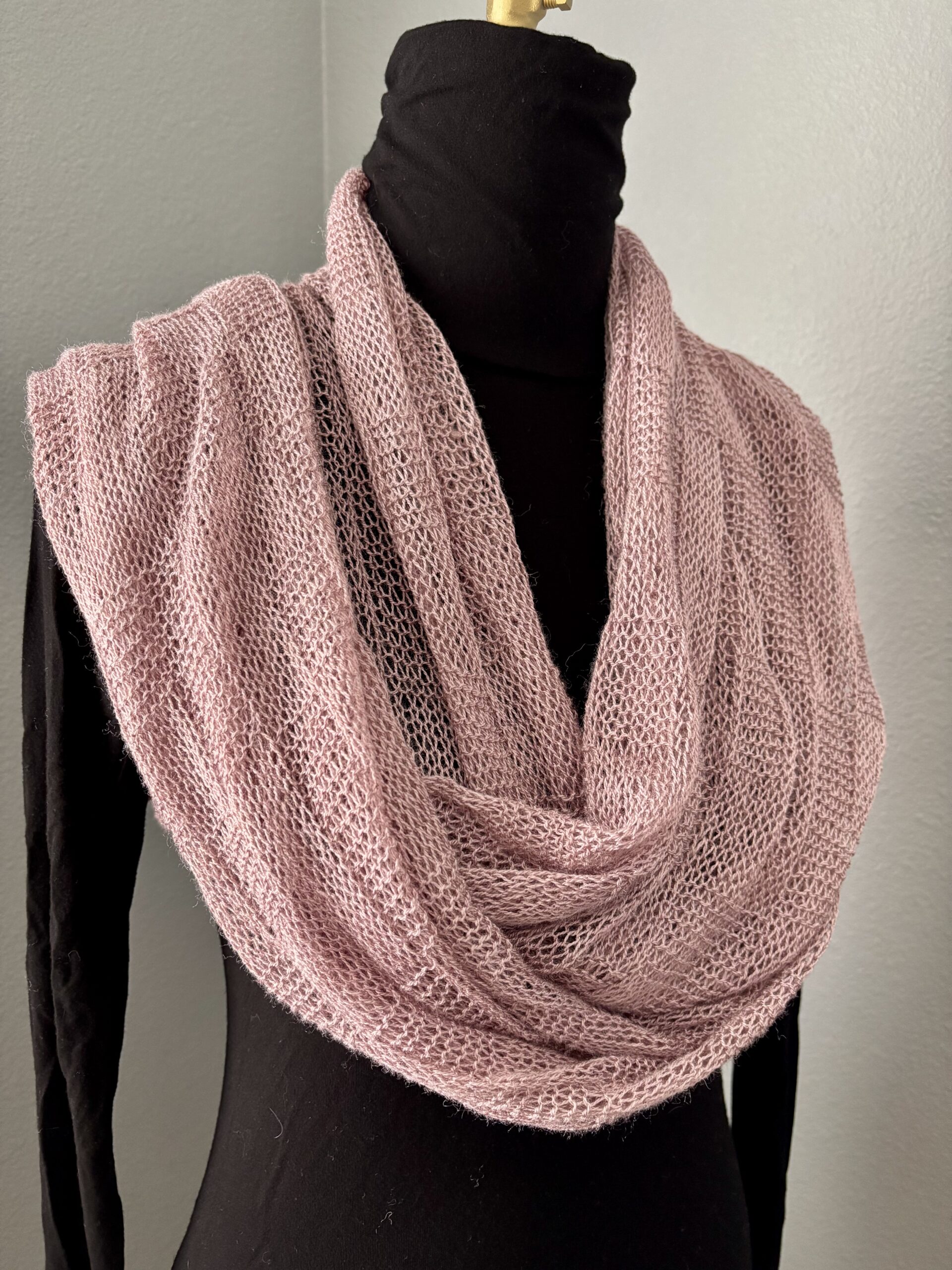 A New Handknit Shawl Welcomes Spring in Style